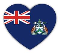 Autocollant : 300 mm, 1 pièce - Drapeau de l'Ascension Islande - Grand Décalcomanie en vinyle 30 cm pour fenêtre de voiture, ordinateur portable, valise, extérieur