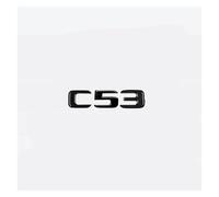 Autocollant 3D ABS avec Lettres de Coffre de Voiture, Badges Autocollants compatibles avec Classe C C43 C53 C63 C200 C260 C300 W204 W205(C53)