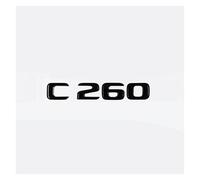 Autocollant 3D ABS avec Lettres de Coffre de Voiture, Badges Autocollants compatibles avec Classe C C43 C53 C63 C200 C260 C300 W204 W205(C260)