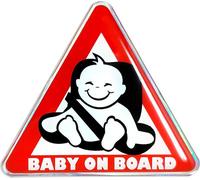 Autocollant 3D Baby On Board HQ