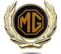 Autocollant 3D Chromé pour Voiture pour MG Marvel R /2021, 2022, 2023, 2024, 2025, Emblem Badge Tuning Décalcomanies Logo Sticker Voiture Décoration Accessoires,Gold