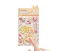 Autocollant 3D Décalcomanie pour Téléphone Style Soft Girl