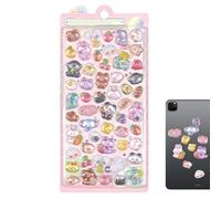 Autocollant 3D,Décalque Adhésif en Relief pour Décor - Autocollants Mignons Et Petits,Pour Garçons, Tout-petits, Scrapbooking, Salle de Classe, Fête, École, Cadeaux, Bas de Noël, Décorations