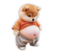 Autocollant 3D Dogs Pet Belly Party - Ensemble D'autocollants Décoratifs Scrapbook Planner | Autocollants Animaux Décoratifs Pour, Adolescents, Adultes, Ordinateur Portable, Cahier, École, Art