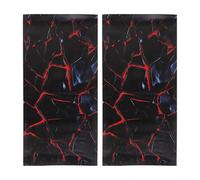 Autocollant 3D effet craquelé pour application sur pilier B sur véhicules avec surface lisse peinte (D)