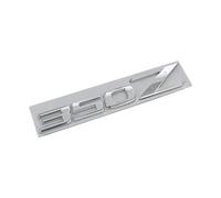 Autocollant 3D en métal for logo 350Z et lettres 370Z, for coffre de voiture, côté porte, emblème 350Z, accessoires(Chrome 350z)