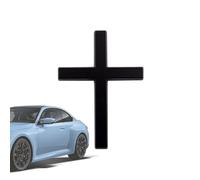 Autocollant 3D en métal pour Voiture, emblème de vitre arrière chrétienne en de Zinc, décalcomanies religieuses résistantes intempéries pour Voiture, Camion