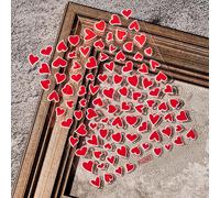 Autocollant 3d Motif Coeur D'amour Pour Les Ongles",D¿¿Calcomanies Pour La Journ¿¿E De L¿¿On,Noir Color¿¿,D¿¿Coration De Manucure,"1 Pi¿¿Ce - Type Nks183-[A1303]-23