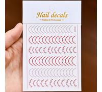 Autocollant 3d Motif Coeur D'amour Pour Les Ongles",D¿¿Calcomanies Pour La Journ¿¿E De L¿¿On,Noir Color¿¿,D¿¿Coration De Manucure,"1 Pi¿¿Ce - Type Nks201-[C0102]-15