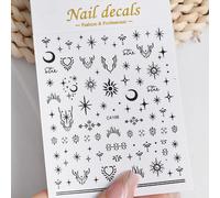 Autocollant 3d Pour Ongles Avec Lettres Noires Et Anglaises",D¿¿Calcomanie Auto-Adh¿¿Sive Or Et Argent,Curseur D'alphabet,"Accessoires De Manucure #M2