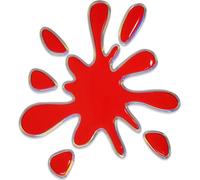 Autocollant 3D Red Spot HQ Sticker, 51 x 52 mm