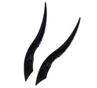 Autocollant 3D universel pour décoration de toit de voiture - Haute résistance - Résistant à l'eau - Pour SUV, berline, chapeau, arrière - Trouvez votre voiture au stationnement (noir, taille unique)