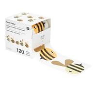 Autocollant Abeilles - boite 120 pcs Multicolore G