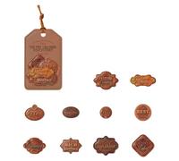 Autocollant adhésif d ' étiquette de conception historique de 20 pièces avec des thèmes anglais vieillis pour des décorations de planificateur de livres de scrapbooking et de livres d ' écriture