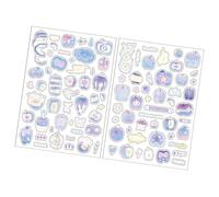 Autocollant adhésif PET pour projets de scrapbooking et créations de collages artistiques à motifs de fruits, accessoires pour journaux, autocollants en PET fruits pour journaux