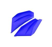 Autocollant Aérodynamique D'aile De Becquet Moto 2 Pièces Pour SMAX155 Spoilers Motos(Blue)