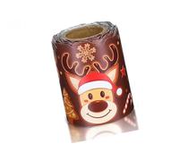 Autocollant amovible sur le thème de Noël - Sans danger pour les enfants - Pour tableau d'affichage, mur, carnet de notes, travaux manuels, décoration