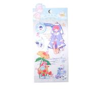 Autocollant Animal De Compagnie Série Fille Chinoise, Étiquette Décorative Créative, Mignon, Dessin Animé, Pour Ordinateur Portable, Matériel Pour Compte À Main