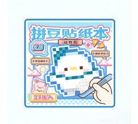 Autocollant Animal De Dessin Animé Reliure À Bobine En Fer Blanc Livre De Puzzle Pour Scrapbooking Carnet De Notes Journal Décoration De La Maison Art