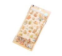 Autocollant Animal en relief de dessin animé, résine PVC imperméable pour carnet de notes, fabrication de cartes, couverture de téléphone, chambre d ', livre de Scrapbooking d ' art