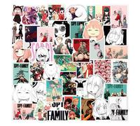Autocollant Anime Espion X Famille, Étiquette De Papeterie Étanche, Anya Forger Jouets Valise Ordinateur Portable Scooter Réfrigérateur 10 Packs/Lot