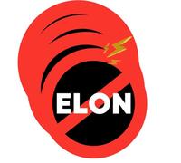 Autocollant anti-élan pour pare-chocs - Aimant anti-elon musc pour voitures, camions, I Bought This Before We Knew Elon was Crazy Car Accessory, décalcomanies drôles pour pare-chocs