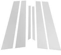 Autocollant Anti-Rayures Pour Garniture De Fenêtre De Montant De Porte Pour Honda Accord 2003-2007, Ton Argent Chromé