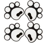 Autocollant Antidérapant pour Snowboard, 4 Pièces en Silicone Blanc | Ski Board, Usage Pistes, Adhésif de Protection, Lot Compact pour Glisse Stable