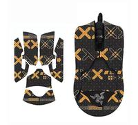 Autocollant antidérapant professionnel pour souris compatible avec souris de jeu Razer Viper Ultimate Gaming Mouse - Noir et doré