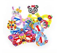 Autocollant Artisanal En Mousse Eva 3d Pour Lunettes De Soleil, Fait À La Main, Jeux Éducatifs D'apprentissage Pour Enfants De La Maternelle, Nouveaux Jouets, Diy Bricolage, 2019