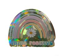 Autocollant attrape-soleil à base de PVC pour applications en verre transparent produit une dynamique pour des effets de réfraction arc-en-ciel (K)
