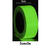 Autocollant Auto-Adhésif Amovible,Bande Lumineuse Fluorescente Qui Brille Dans L'obscurité,Bande Lumineuse D'avertissement Nocturne - Type 5cmx5m