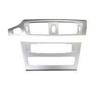 autocollant autocollant Autocollant De Couverture De Cadre De Bouton De Commutation De Volume De CD De Climatisation De Voiture, Pour X3 F25 X4 F26 2011 2012 2013 2014 2015 2016 2017 (Color : B Silve