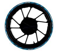 Autocollant Autocollants Réfléchissants Imperméables pour Moyeu Roue Moto 17 Pouces pour Suzuki GSX R 600 GSX-R600(Style 5)