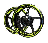 Autocollant Autocollants Roues Moto Ensemble D'autocollants Accessoires pour Suzuki GSF600 GSF 600 pour Bandit(Style 1)