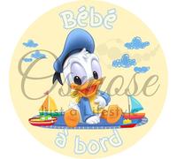 Autocollant Bébé à Bord - Bébé Donald
