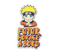Autocollant bébé à bord, futur hokage, manga,16x15cm vinyle haute qualité, autocollant voiture, moderne et fun, 100% français