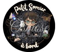 Autocollant Bébé à Bord - Petit Sorcier