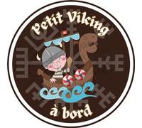 Autocollant Bébé à Bord - Petit Viking