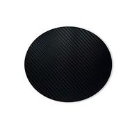 Autocollant Bouchon réservoir Fiat 500 et 500 Abarth Carbone