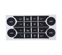 Autocollant Bouton Auto Compatible Avec Benz Pour Classe C W204 C250 C350 2008-2014 Autocollants Interrupteur Climatisation Voiture Autocollants Réparation Pour Bouton Climatisation