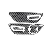 Autocollant Bouton Auto Compatible Avec Ford Pour Mustang GT 2015 2016 2017 2018 2019 2020 2021 Autocollant De Décoration Panneau De Boutons De Réglage Intérieur De Voiture,(Left)