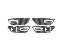 Autocollant Bouton Auto Compatible Avec Ford Pour Mustang GT 2015 2016 2017 2018 2019 2020 2021 Autocollant De Décoration Panneau De Boutons De Réglage Intérieur De Voiture,(Set)