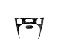 Autocollant Bouton Commutateur Compatible Avec Fiat Pour Panda 2013 2014 2015 2016 2017 2018 2019 2020-2025 Panneau Intérieur De Changement De Vitesse De Voiture LHD RHD(Black)