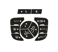 Autocollant Bouton Compatible Avec C4 2014 2015 2016 2017 2018 Autocollant Réparation Kit Réparation Climatisation Usée Autocollants Pour Boutons-poussoirs Automatiques