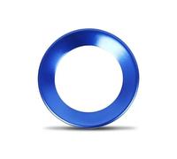 Autocollant Bouton Compatible Avec VW Pour Golf Pour Polo Pour CC 2011 2012 2013 2014 2015 2016 Emblème Volant Voiture Accessoires Garniture Décoration(Blue)