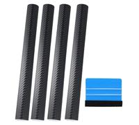 Autocollant Carbone 3D pour Voiture, 1500 x 300 mm, Film Covering Voiture, Covering Carbone, Carbone Adhésif, Idéal pour Bricolage, Intérieur/Extérieur, Durable et Résistant à l'eau