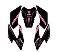 Autocollant Carénage Moto, Protège-réservoir, Genouillère À Gaz, Autocollant Traction, Protecteur pour QJMOTOR Race 400 Race400 RR