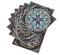 Autocollant carrelage mandala,Autocollant mur mandala,Autocollant sol mandala,Autocollant carrelage adhésif,Papier peint mandala
