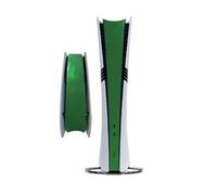 Autocollant central Film protecteur console pour PS5 Pro, Hôte Bande centrale Sticker Skin Sticker Autocollant de protection pour le centre (Vert)